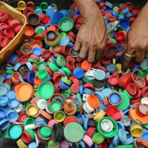 Collecte de bouchons d'amour