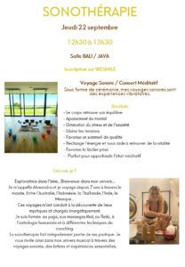 SONOTHERAPIE